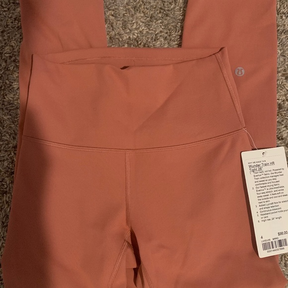 lululemon athletica Pants - (SOLD) Lululemon Briar Rose Wunder Train Leggings Size 4 NWT